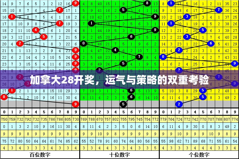 探索加拿大28开奖，神秘与魅力的交汇点