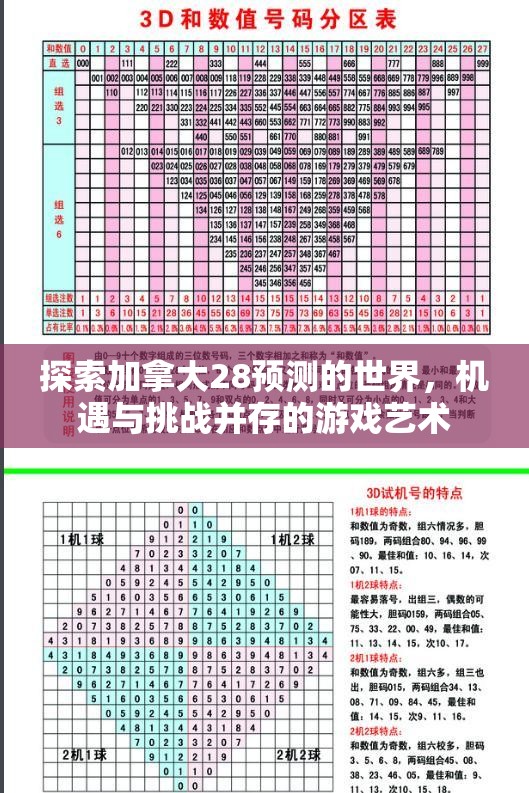 探索加拿大28预测的世界，机遇与挑战并存的游戏艺术