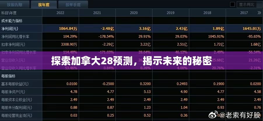 探索加拿大28预测，揭示未来的秘密