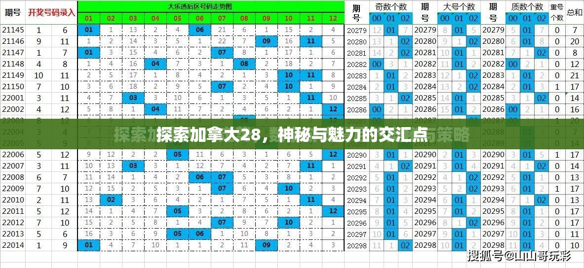 探索加拿大28，神秘与魅力的交汇点