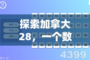 探索加拿大28，一个数字游戏的魅力与策略